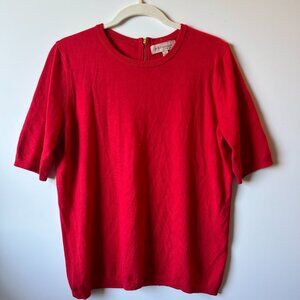 Philosophy Red Sweater L